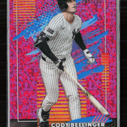 2026 Topps Finest Cody Bellinger #161 Pink Refractor 190/250