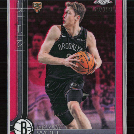 2026 Topps Chrome Danny Wolf #177 Pink RC /399