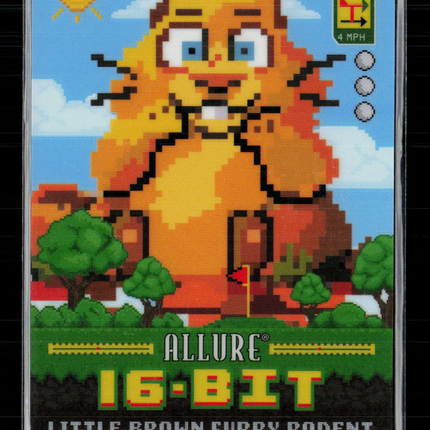 2026 Upper Deck Allure Golf 16-Bit Little Brown Furry Rodent #B-1 SSP