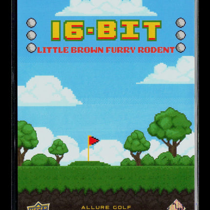 2026 Upper Deck Allure Golf 16-Bit Little Brown Furry Rodent #B-1 SSP