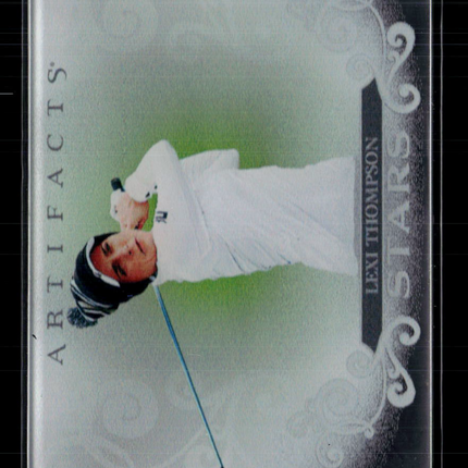2021 Upper Deck Artifacts Golf Lexi Thompson #87 Plexiglass