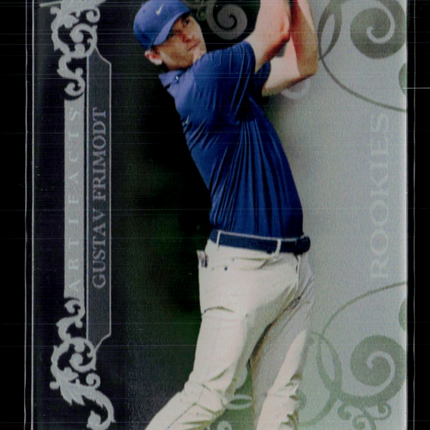 2026 Upper Deck Artifacts Golf Gustav Frimodt #63 Plexiglass