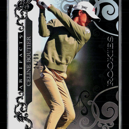 2026 Upper Deck Artifacts Golf Celine Boutier #53 Black 24/99