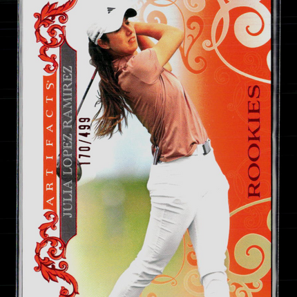 2026 Upper Deck Artifacts Golf Julia Lopez Ramirez #77 Red 170/499