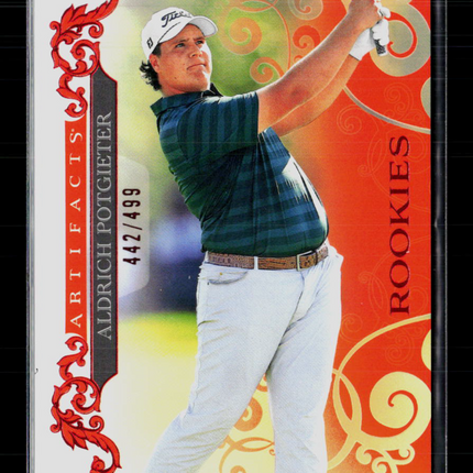 2026 Upper Deck Artifacts Golf Aldrich Potgieter #70 Red 442/499