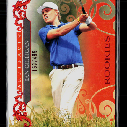 2026 Upper Deck Artifacts Golf Ian Gilligan #56 Red 163/499