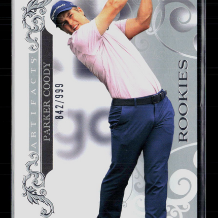 2026 Upper Deck Artifacts Golf Parker Coody #68 842/999