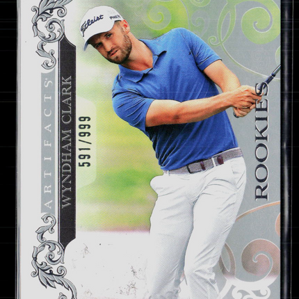 2026 Upper Deck Artifacts Golf Wyndham Clark #65 591/999
