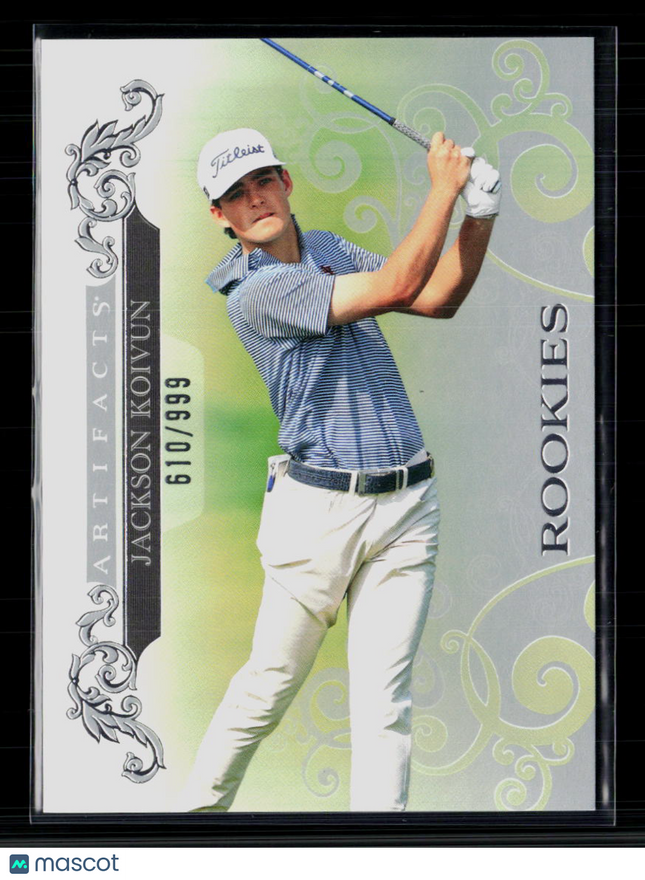 2026 Upper Deck Artifacts Golf Jackson Koivun #74 610/999