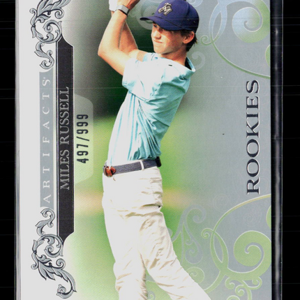 2025 Upper Deck Artifacts Golf Miles Russell #79 497/999