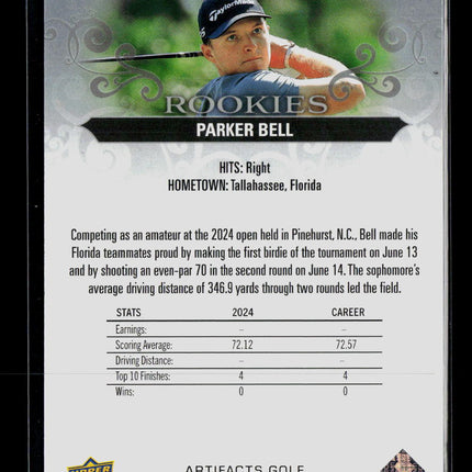 2026 Upper Deck Artifacts Golf Parker Bell #52 755/999