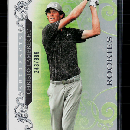 2023 Upper Deck Artifacts Golf Christo Lamprecht #57 243/999