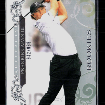 2026 Upper Deck Artifacts Golf Frankie Capan III #66 642/999