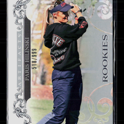 2026 Upper Deck Artifacts Golf Paris Hilinski #54 518/999