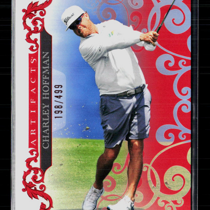 2026 Upper Deck Artifacts Golf Charley Hoffman #15 Red 198/499