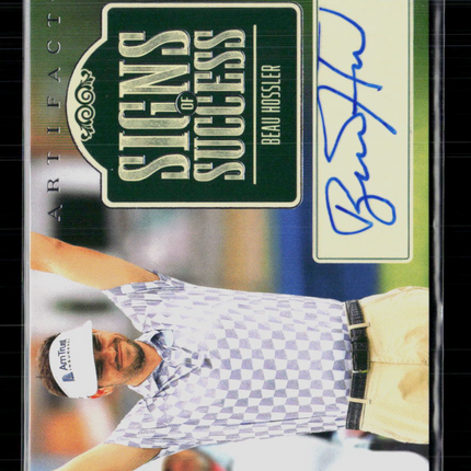 2026 Upper Deck Artifacts Golf Signs of Success Beau Hossler #SS-BH Auto