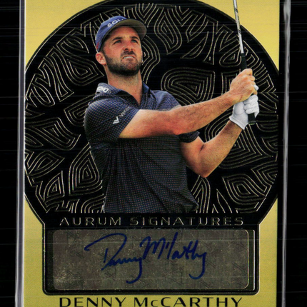 2022 Upper Deck Artifacts Golf Aurum Signatures Denny McCarthy #AS-DM 65/75 Auto