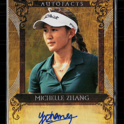 2026 Upper Deck Artifacts Golf Michelle Zhang #A-MZ Auto