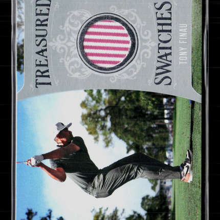2026 Upper Deck Artifacts Golf Tony Finau #TS-TF Treasured Swatches