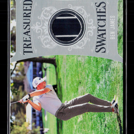 2026 Upper Deck Artifacts Golf Ben James #TS-BJ Treasured Swatches