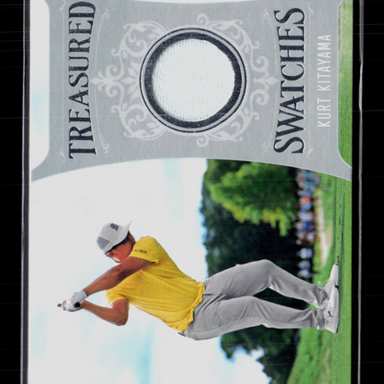 2026 Upper Deck Artifacts Golf Kurt Kitayama #TS-KK Treasured Swatches