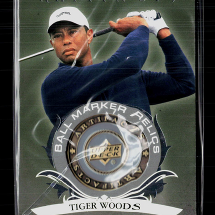 2026 Upper Deck Artifacts Golf Tiger Woods #BM-TW Ball Marker Relic