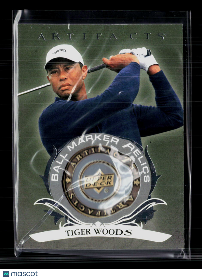 2026 Upper Deck Artifacts Golf Tiger Woods #BM-TW Ball Marker Relic
