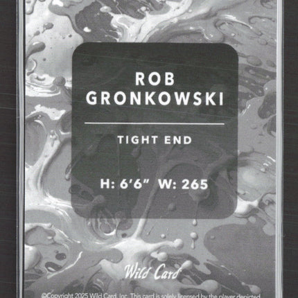 2025 Wild Card Splat Rob Gronkowski #SBLIM01-RG Green 1/6