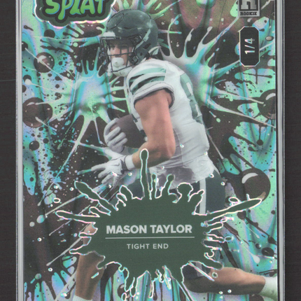 2025 Wild Card Splat Mason Taylor #SBTEA01-MT 1/4