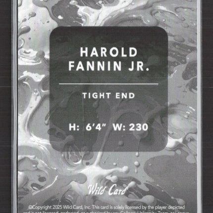 2025 Wild Card Splat Harold Fannin Jr. #SBLIM05-HF 2/2