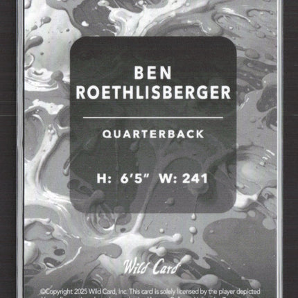 2025 Wild Card Splat Ben Roethlisberger #SBTEA03-BR 8/8