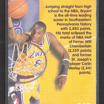 1997 SkyBox Premium Kobe Bryant #203