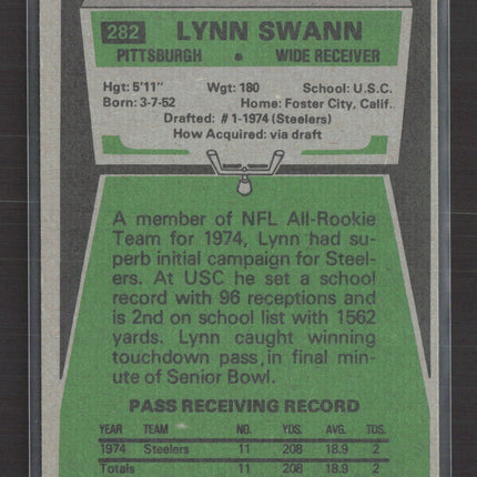 1975 Topps Lynn Swann #282 rc