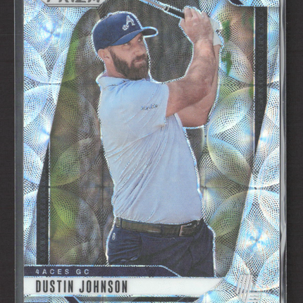 2025 Panini Prizm LIV Golf Dustin Johnson #68 Mojo