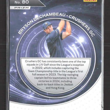 2024 Panini Prizm LIV Golf Bryson DeChambeau #80