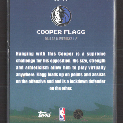 2025 Topps 8-Bit Ballers Cooper Flagg #8B-31 RC