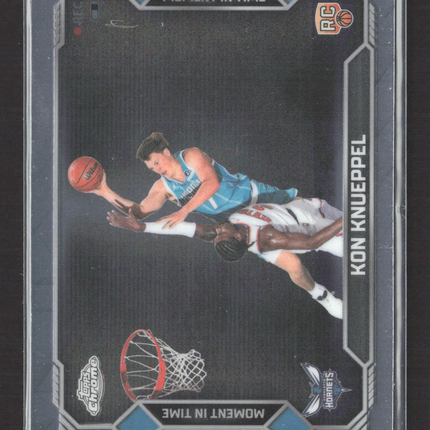 2026 Topps Chrome Moment in Time Kon Knueppel #MT-19 RC