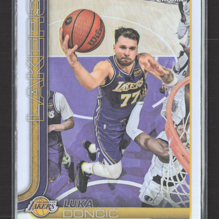 2026 Topps Chrome Luka Dončić #2 Refractor