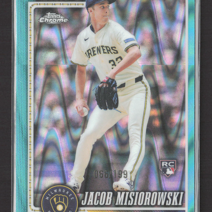 2026 Topps Chrome Jacob Misiorowski #196 066/199 RC