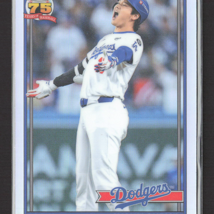 2026 Topps Chrome 1991 Topps Baseball Shohei Ohtani #91CB-1