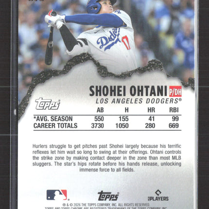2026 Topps Chrome Wrecking Crew Shohei Ohtani #WC-2