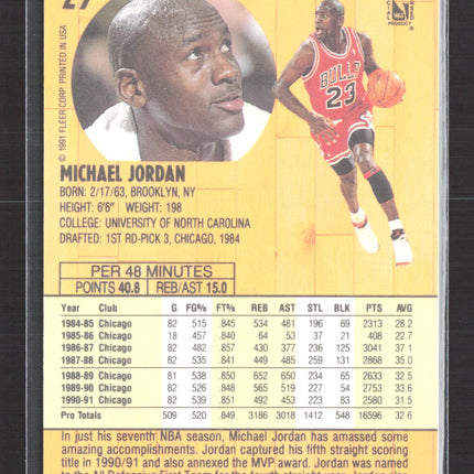 1991 Fleer Michael Jordan #29