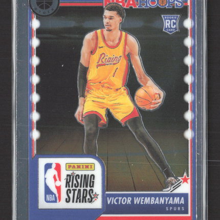 2024 Panini NBA Hoops Premium Stock Rising Stars Victor Wembanyama #282 RC