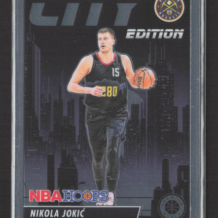 2024 Panini NBA Hoops Premium Stock City Edition Nikola Jokić #13