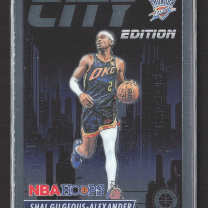 2024 Panini NBA Hoops Premium Stock City Edition Shai Gilgeous-Alexander #26