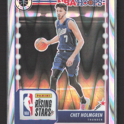 2024 Panini Hoops Premium Stock Chet Holmgren #293 Prizm Rising Stars