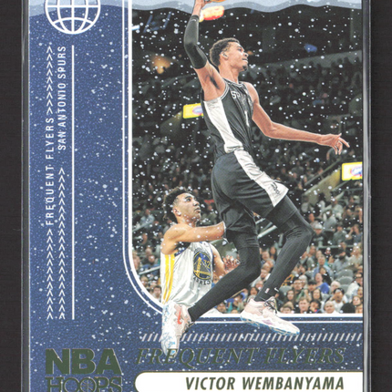 2024 Panini Hoops Frequent Flyers Victor Wembanyama #10 Winter
