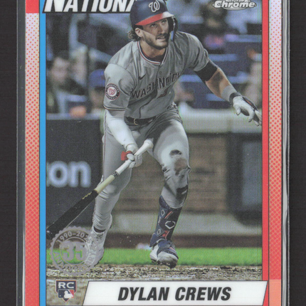 2024 Topps Chrome 1990 Topps Baseball Dylan Crews #90CB-16 RC