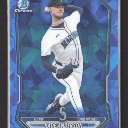 2026 Bowman Chrome Sapphire Kade Anderson #BCP-19 Blue