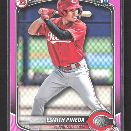 2025 Bowman Esmith Pineda #BP-37 Pink /175